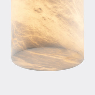 Small Alabaster Ceiling Light