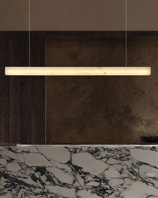 Linear Alabaster Pendant Light