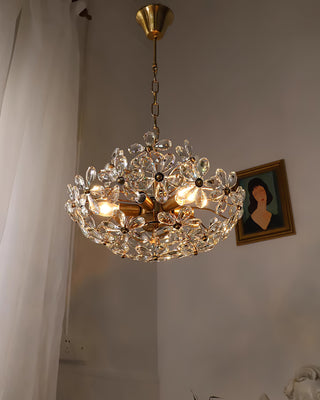 Blossom Crystal Flower Chandelier