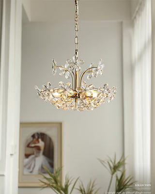 Blossom Crystal Flower Chandelier