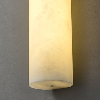 Vertical Alabaster Wall Lamp