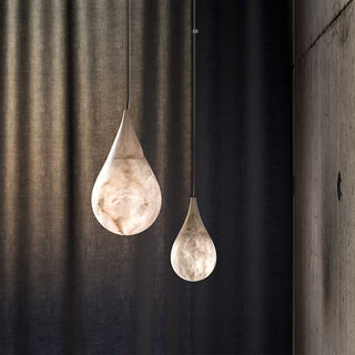 Alabaster Marble Small  Pendant Light