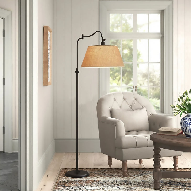 Adesso 3349-26 Rodeo Linen Floor Lamp
