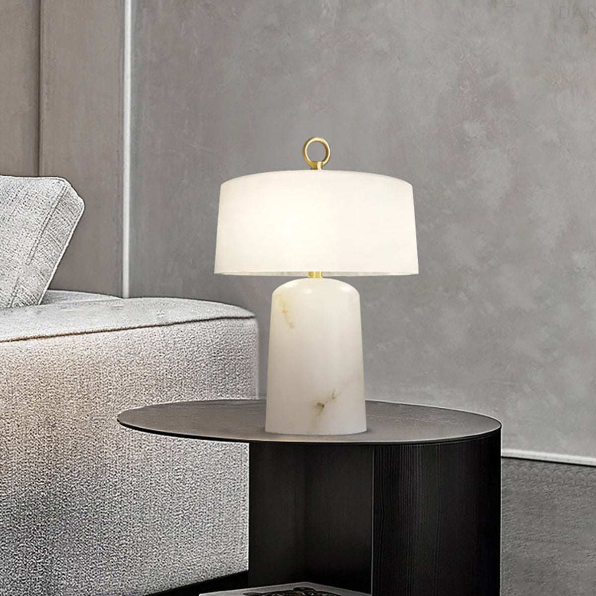 Alabaster Aogashima Table Lamp - view 18 | Liootrlamp