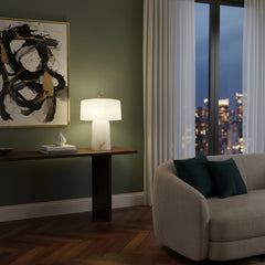 Alabaster Aogashima Table Lamp