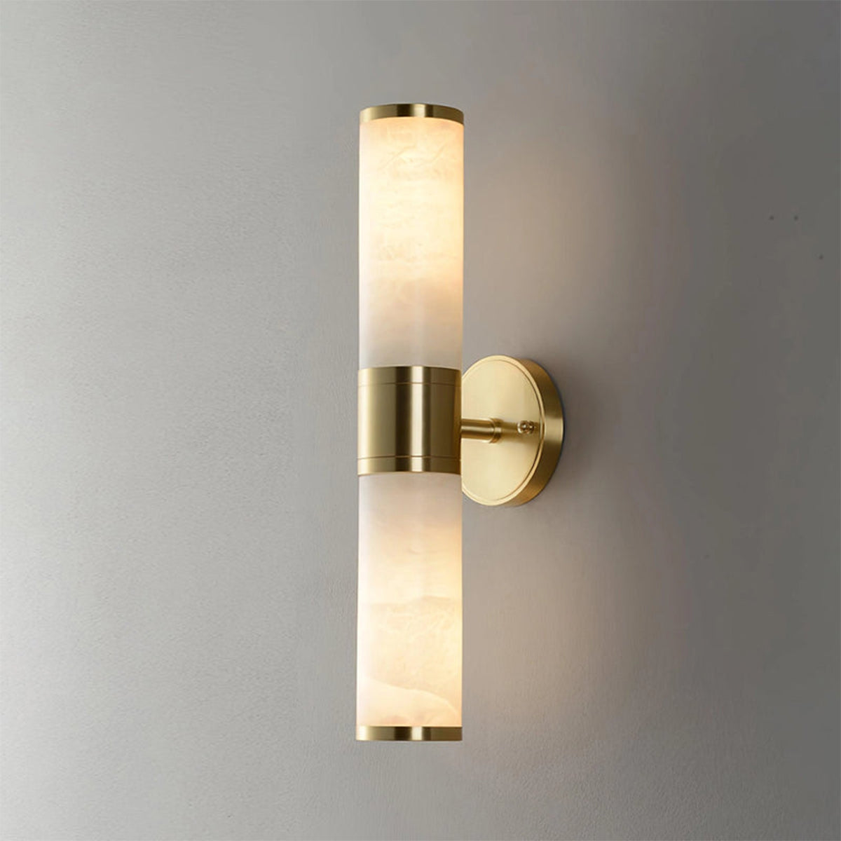 Alabaster Lampatron Cylindrical Wall Lamp - view 16 | Liootrlamp