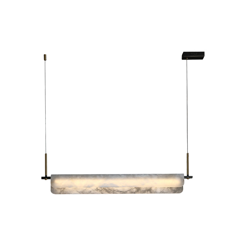 Alabaster Art Linear Chandelier - view 13 | Liootrlamp