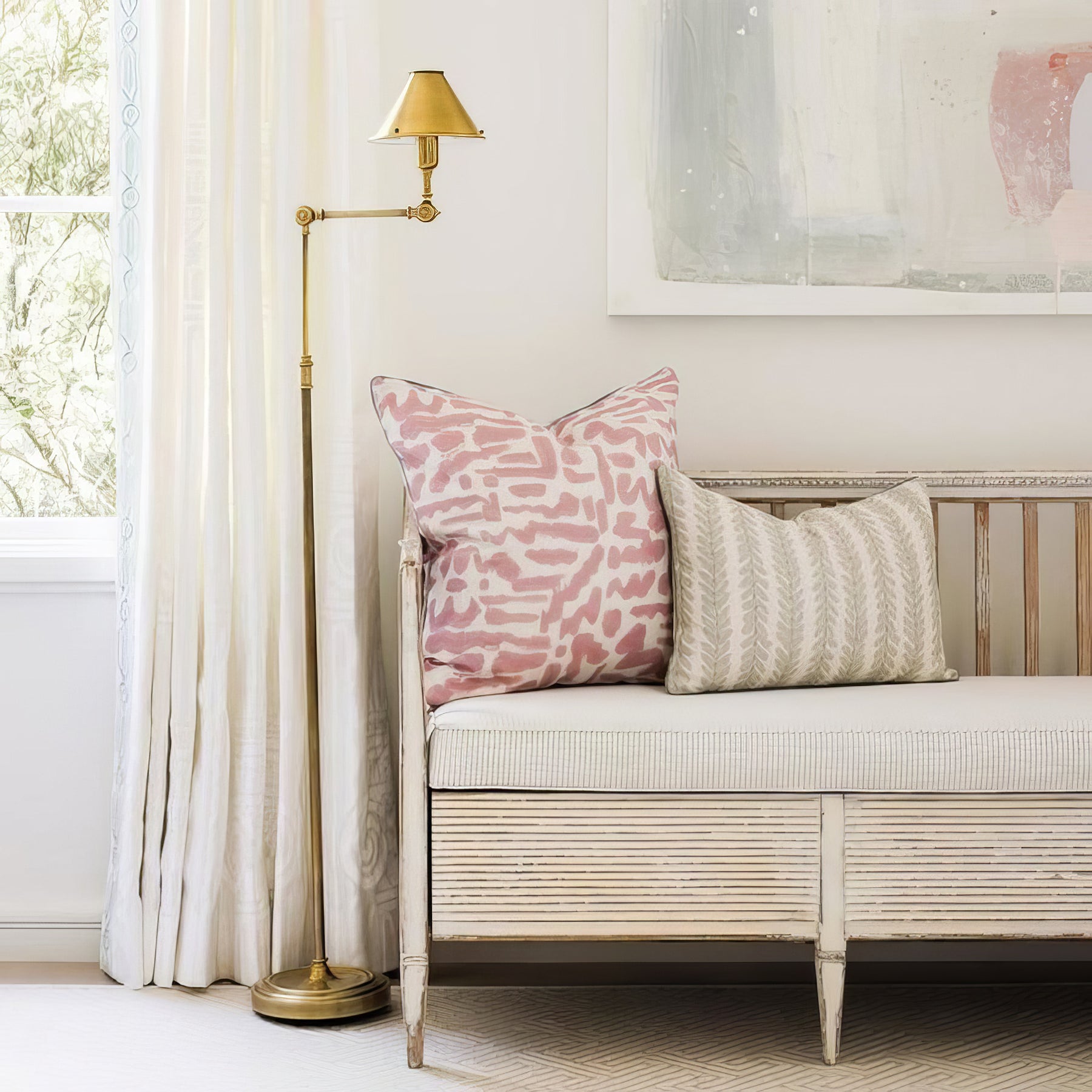 Anette Adjustable Floor Lamp