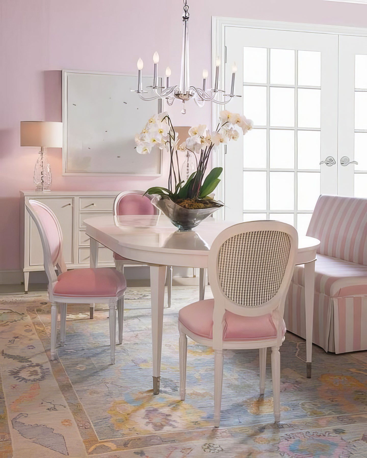 Bernardo Medium Glass Chandelier