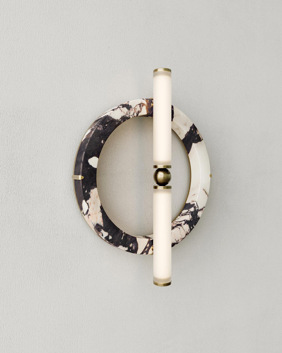Bulgari marble ring wall lamp