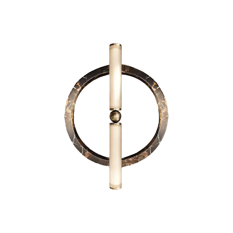 Bulgari marble ring wall lamp