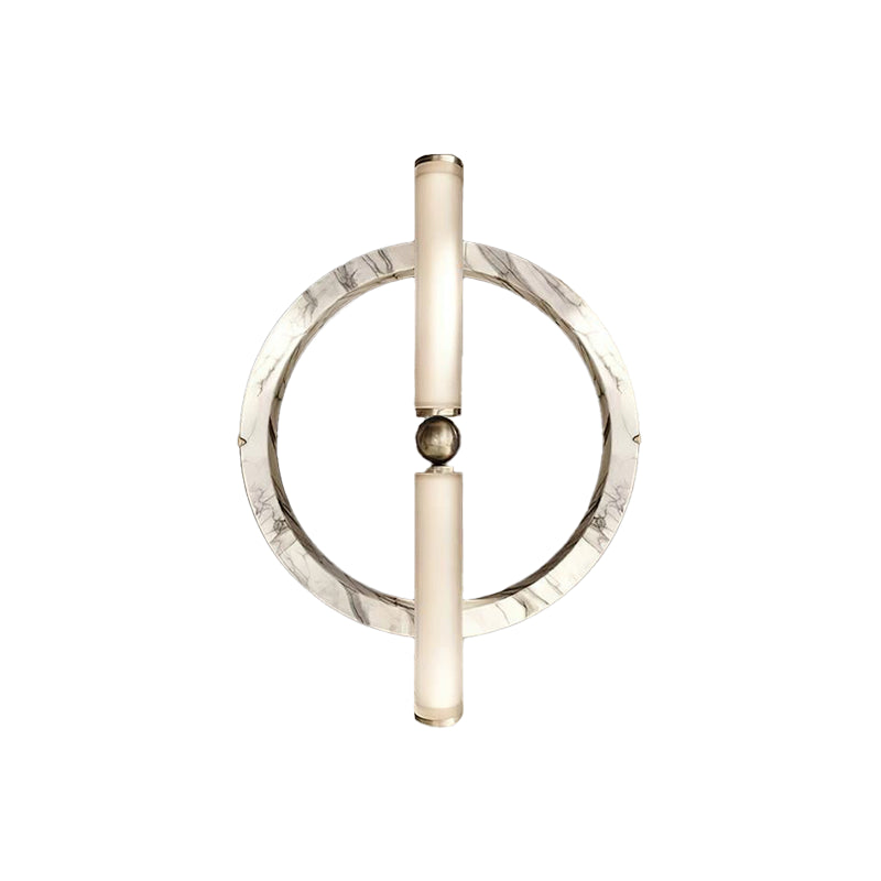 Bulgari marble ring wall lamp