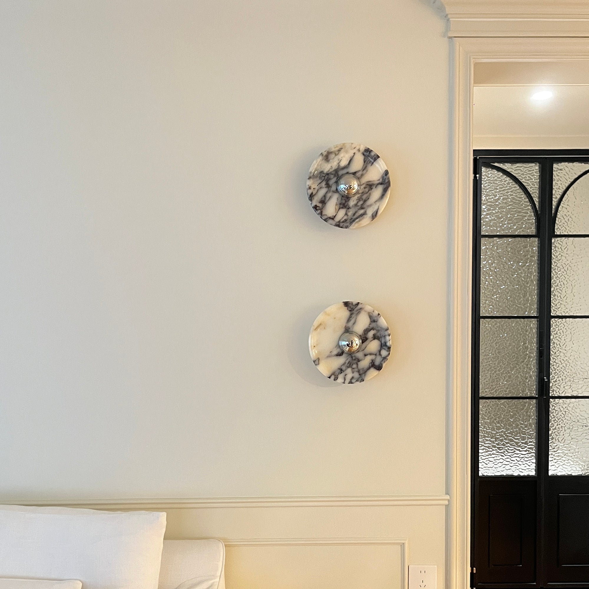 Bulgari round wall lamp