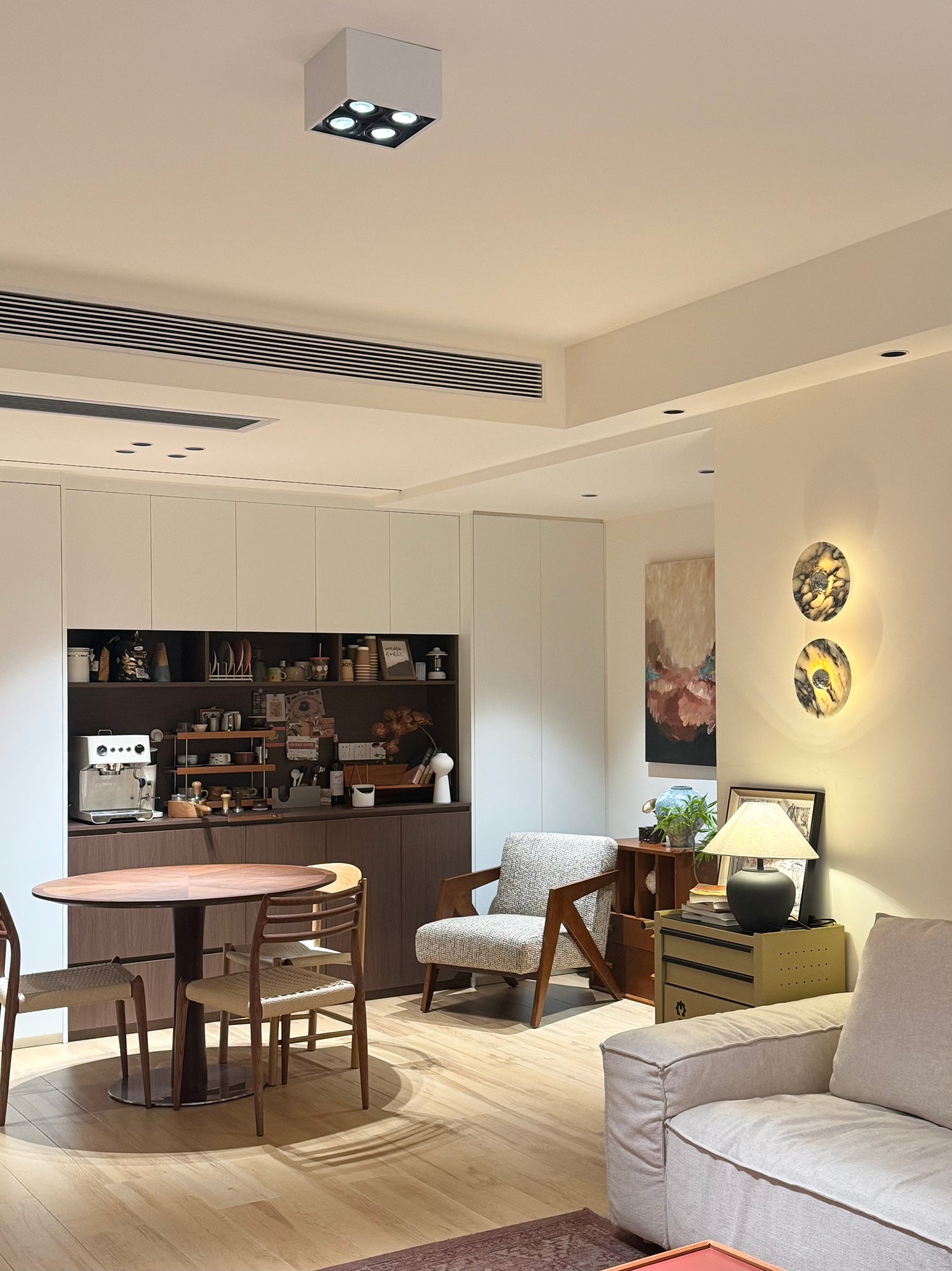 Bulgari round wall lamp
