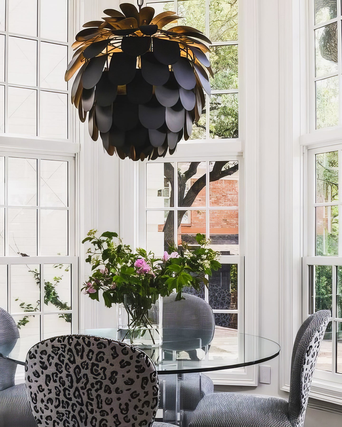 Cynara Large Petal Chandelier