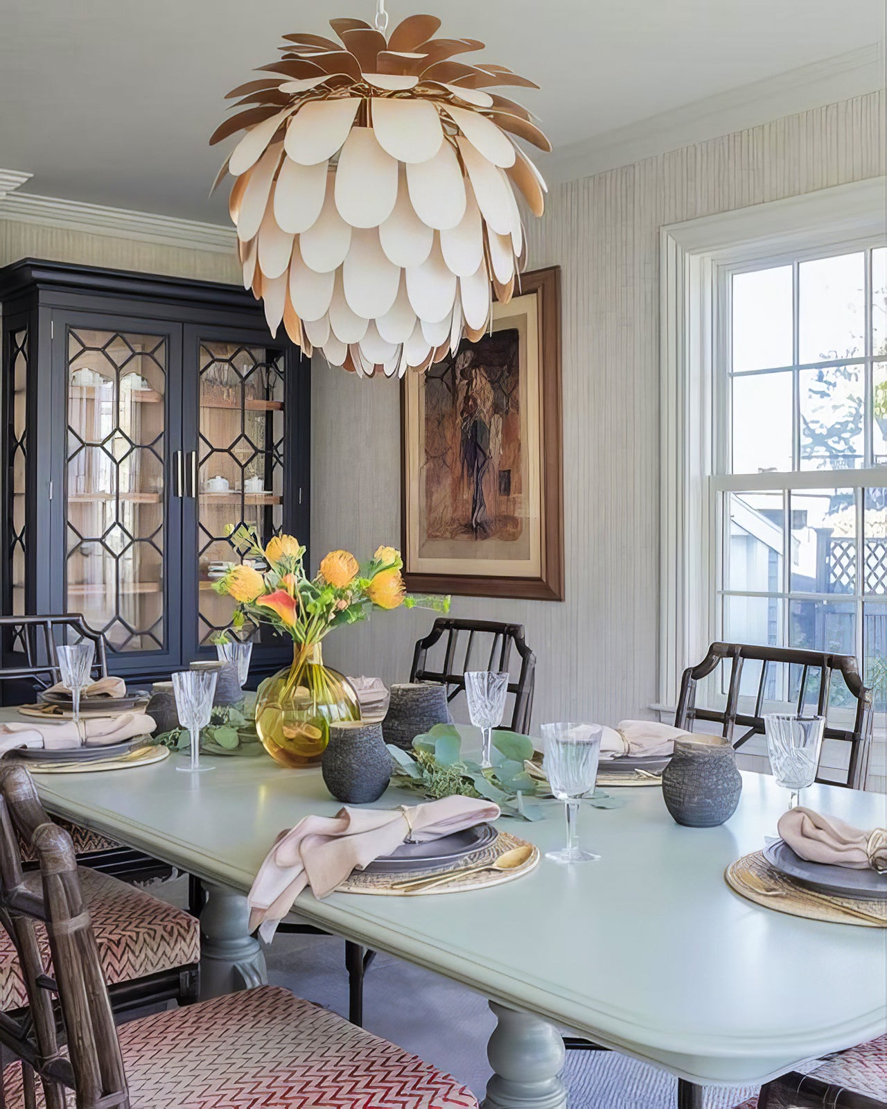 Cynara Large Petal Chandelier
