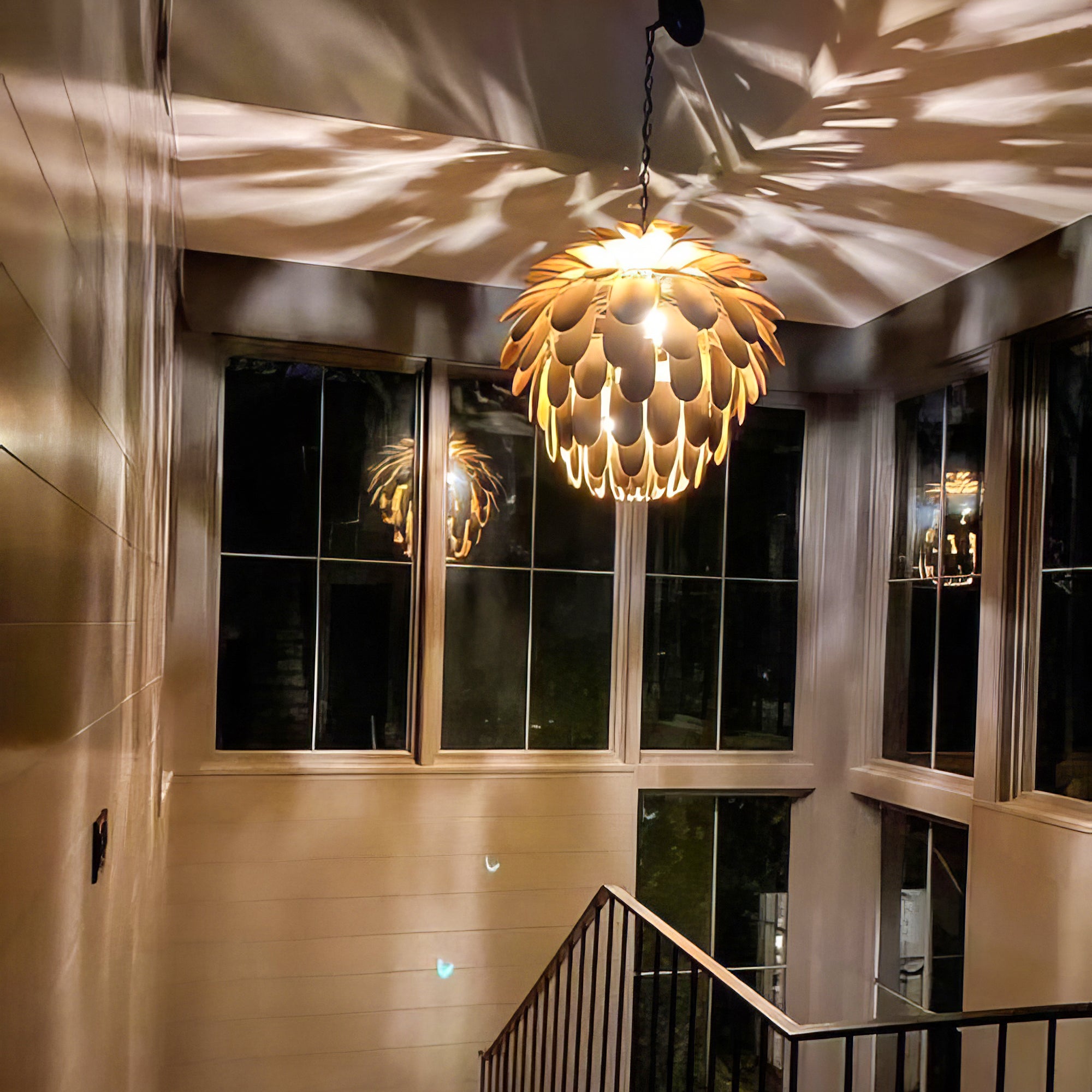 Cynara Large Petal Chandelier
