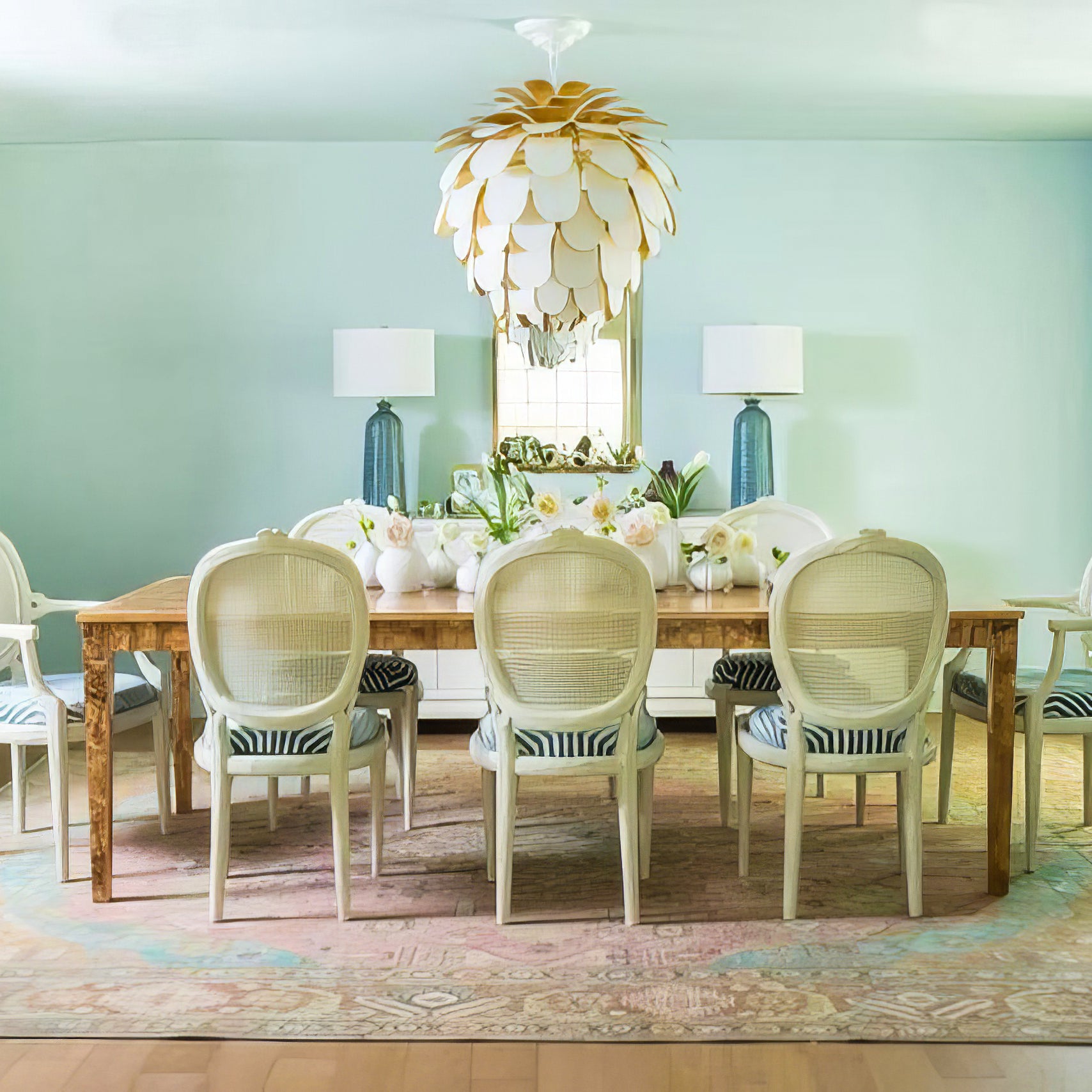 Cynara Large Petal Chandelier