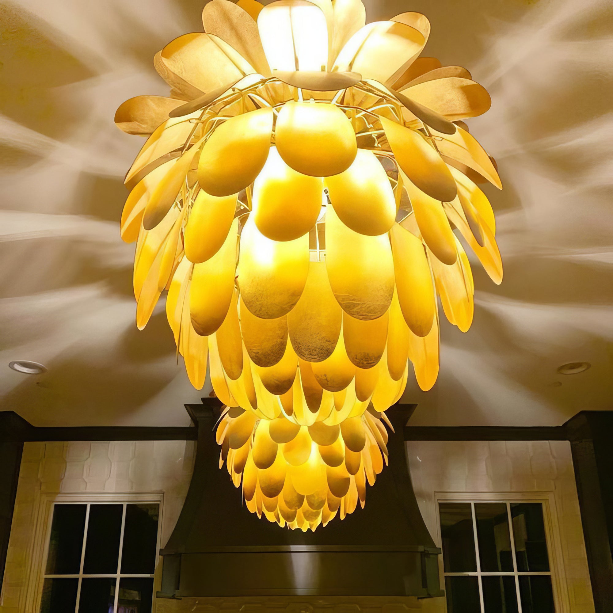 Cynara Large Petal Chandelier
