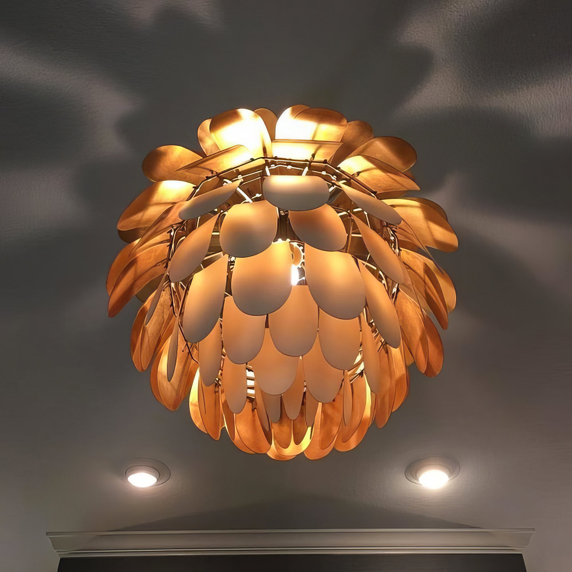 Cynara Large Petal Chandelier