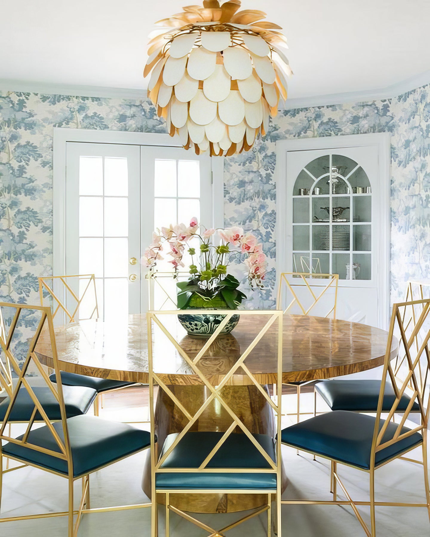 Cynara Large Petal Chandelier