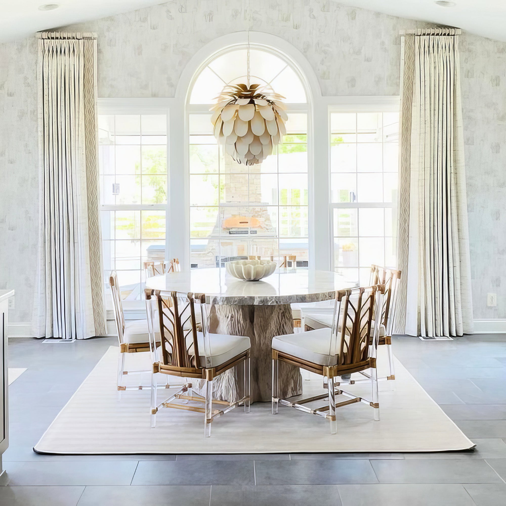 Cynara Large Petal Chandelier
