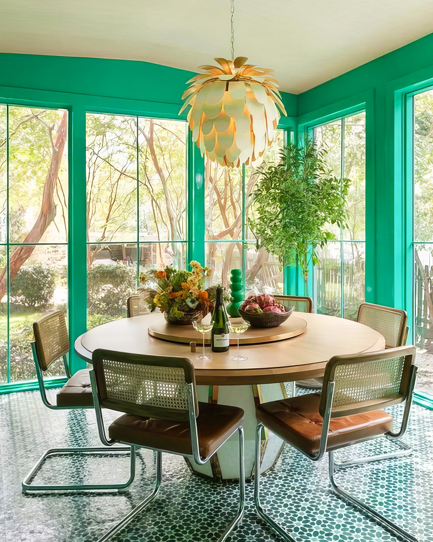 Cynara Medium Petal Chandelier