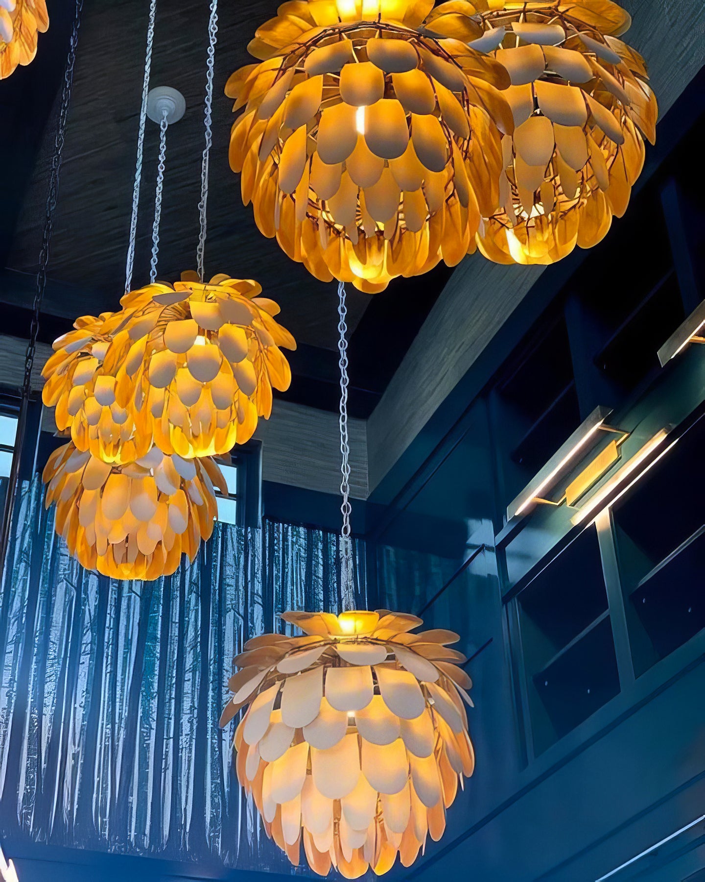 Cynara Medium Petal Chandelier