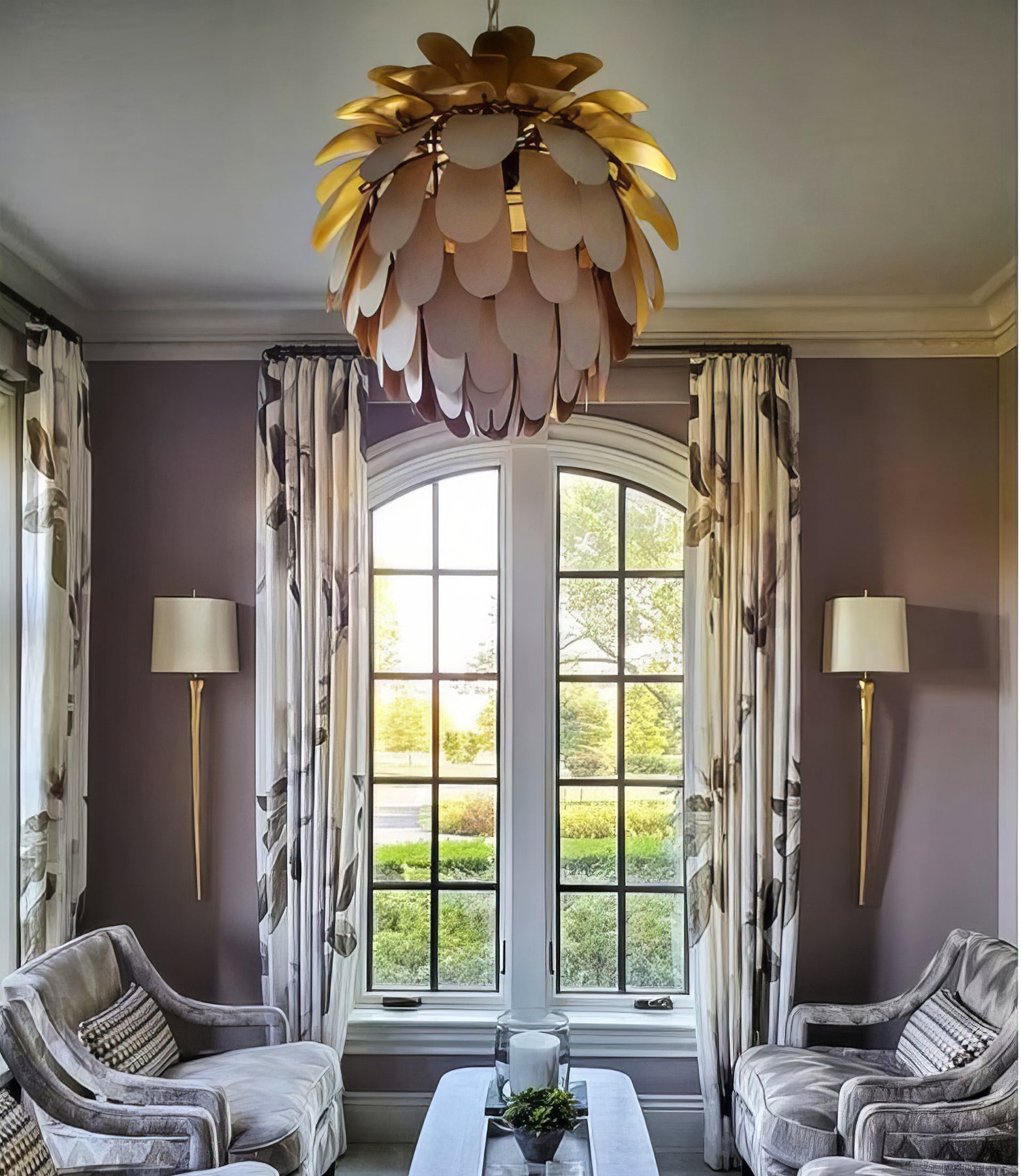 Cynara Medium Petal Chandelier