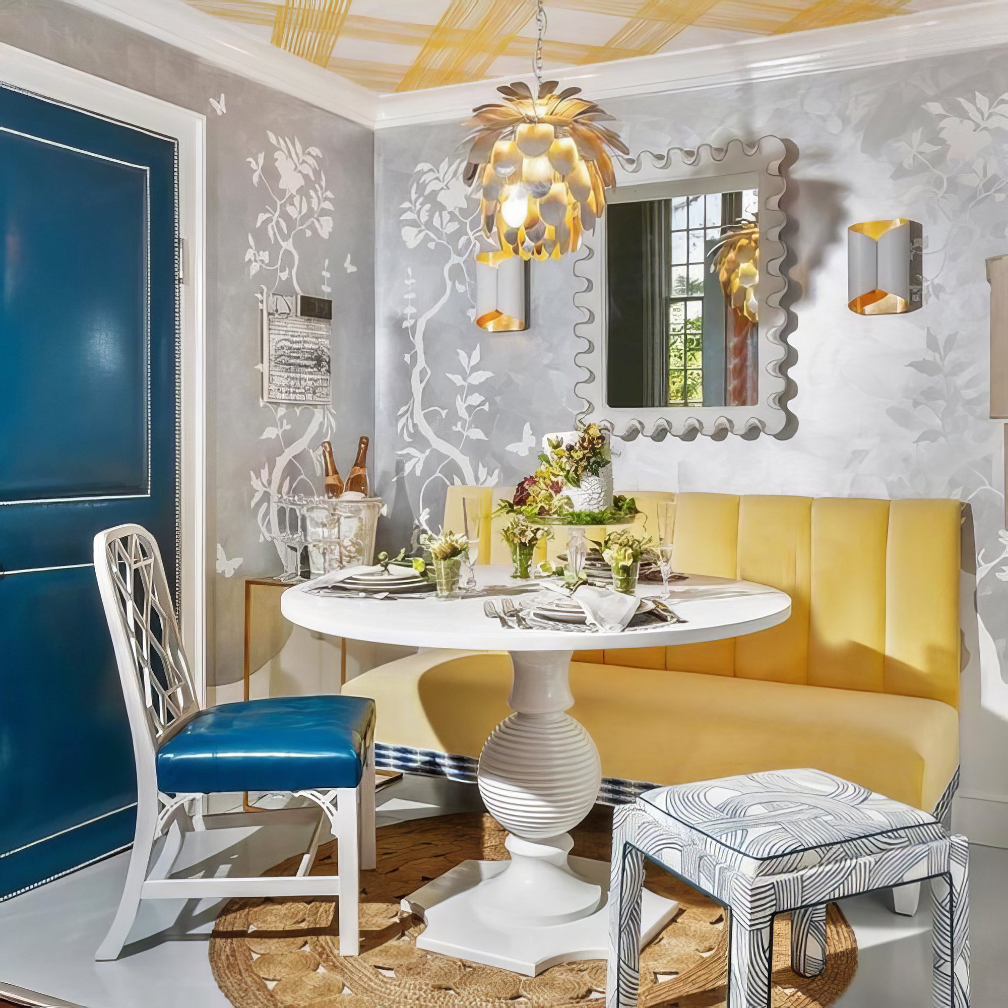 Cynara Small Petal Chandelier