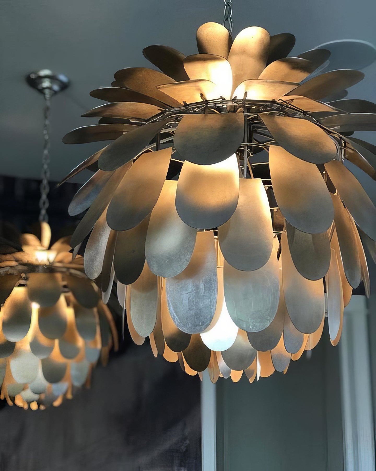 Cynara Small Petal Chandelier