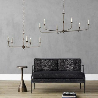 Elongated  Antique Chandelier