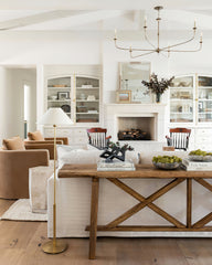 Elongated  Antique Chandelier