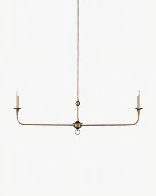 Elongated  Antique Chandelier