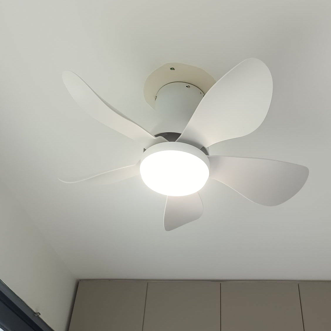 Embedded Five-Blade Fan Light