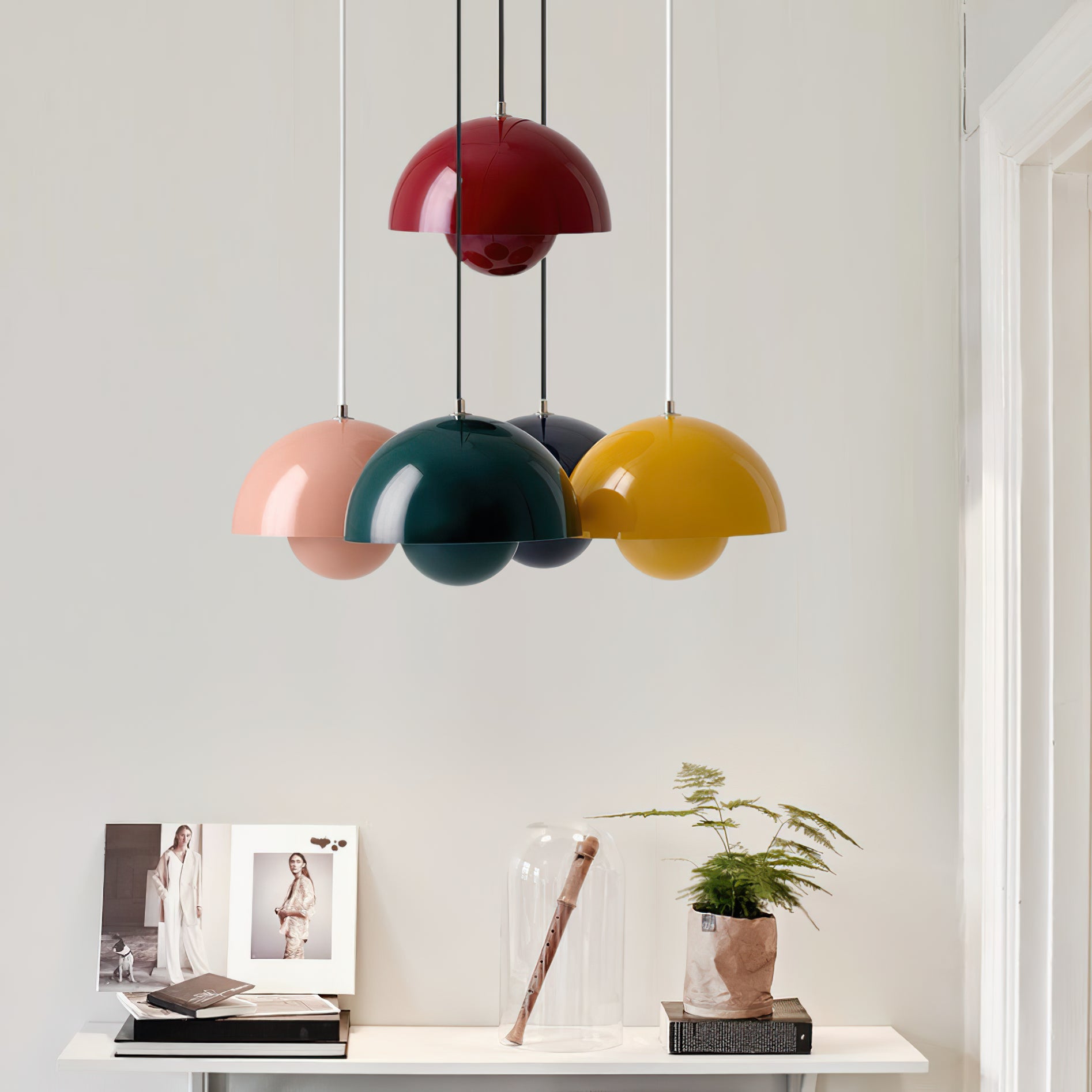 Flowerpot Colorful Pendant Lamp