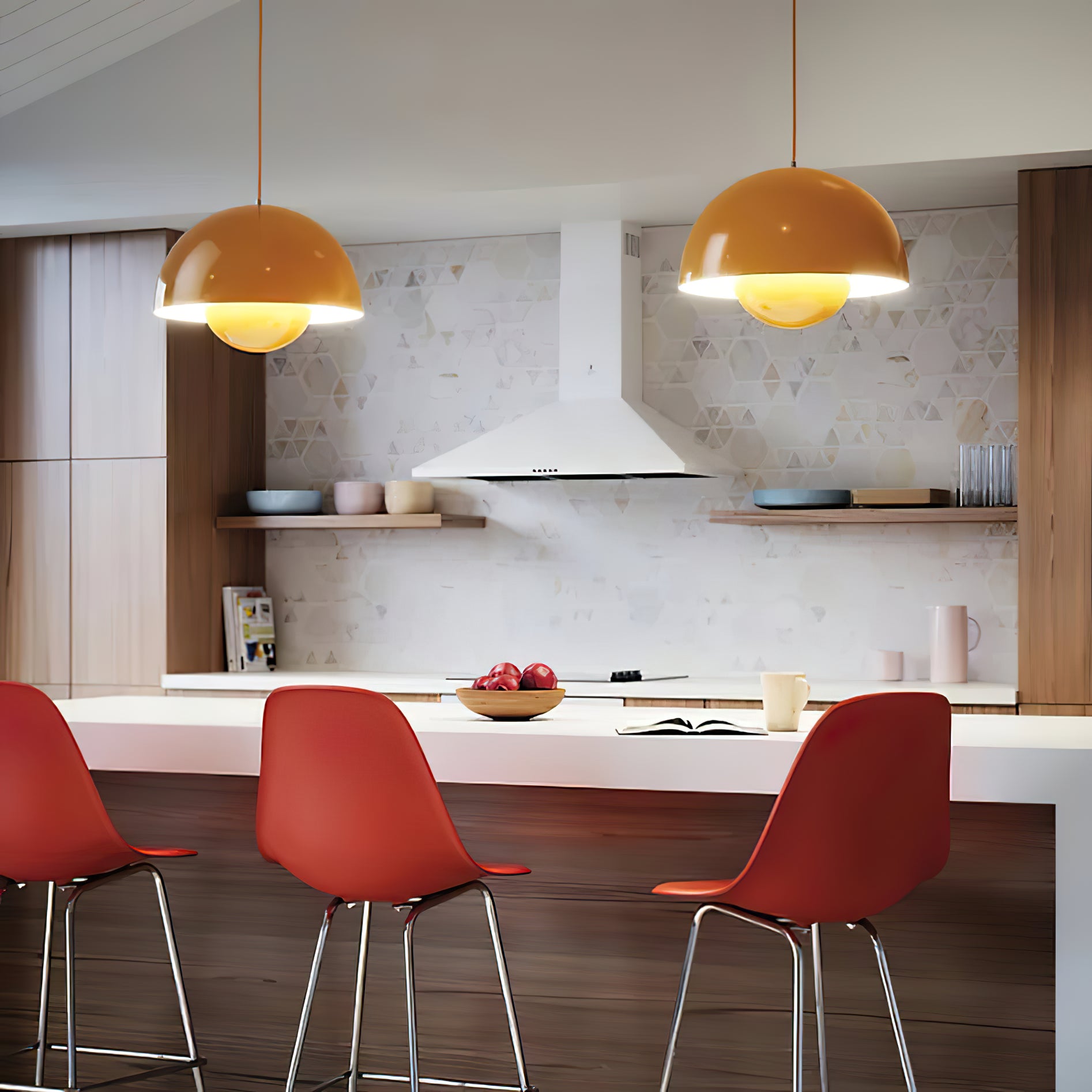 Flowerpot Colorful Pendant Lamp