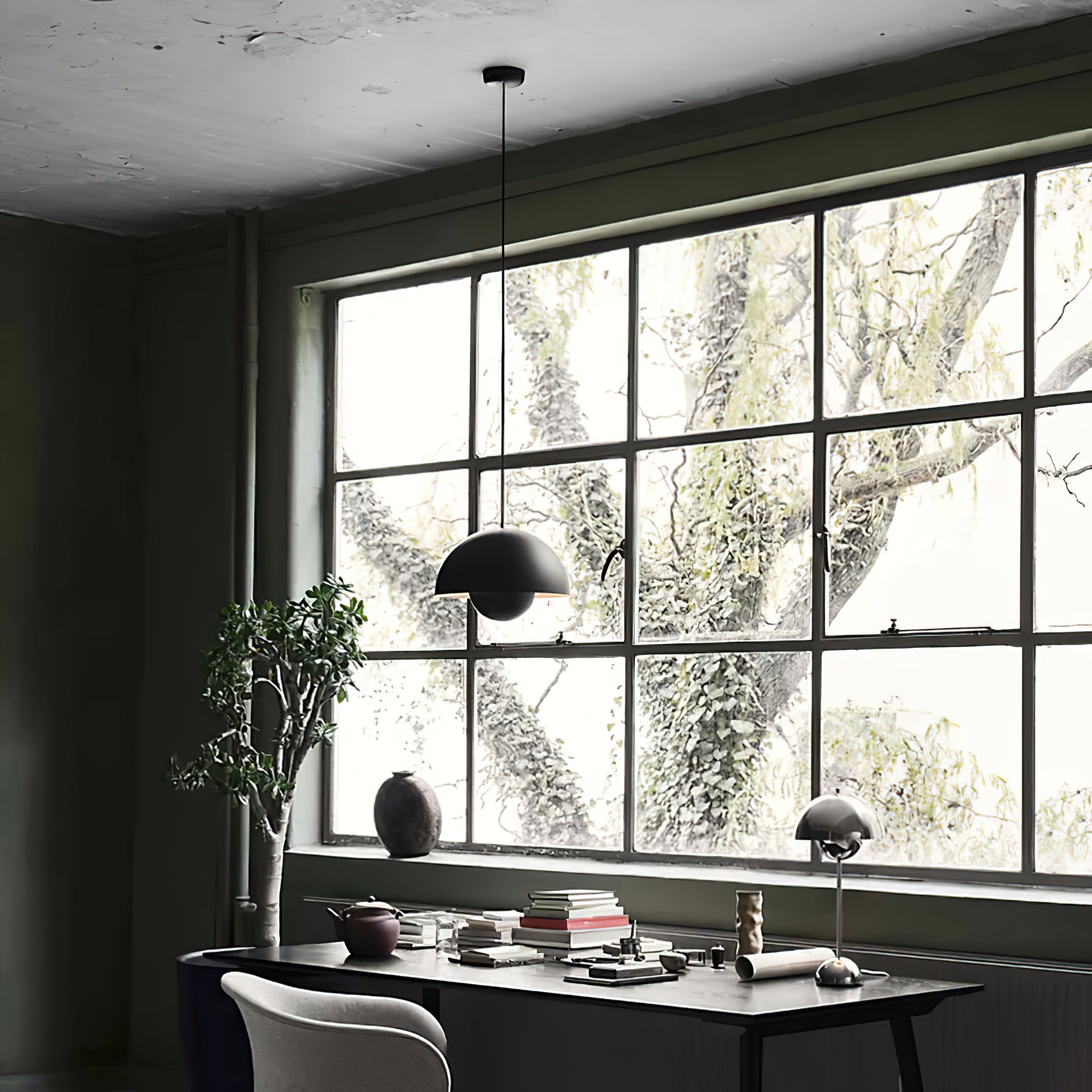 Flowerpot Colorful Pendant Lamp