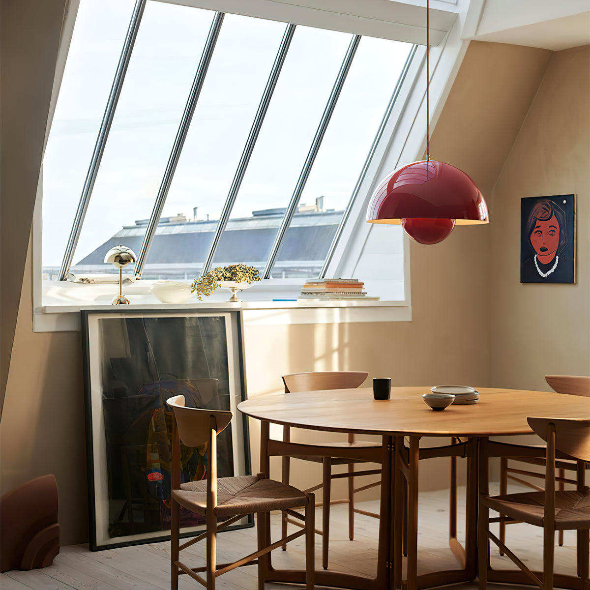 Colorful Geometric Pendant Lamp