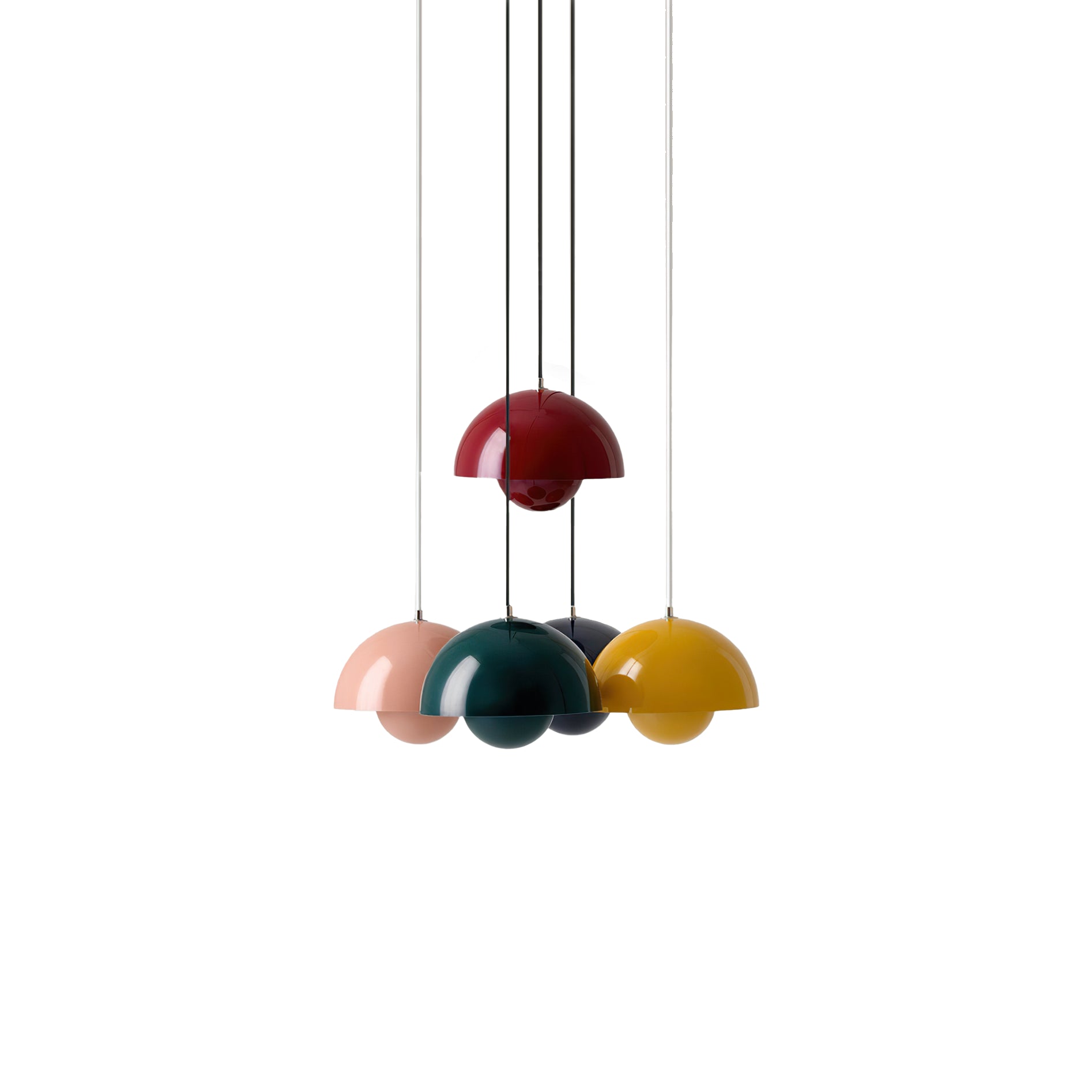 Flowerpot Colorful Pendant Lamp