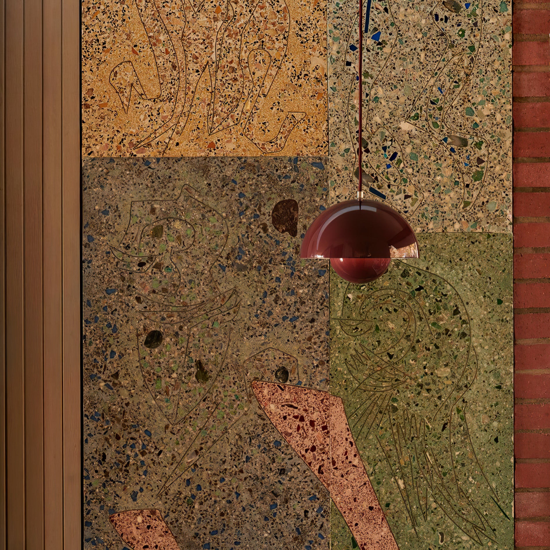 Flowerpot Colorful Pendant Lamp