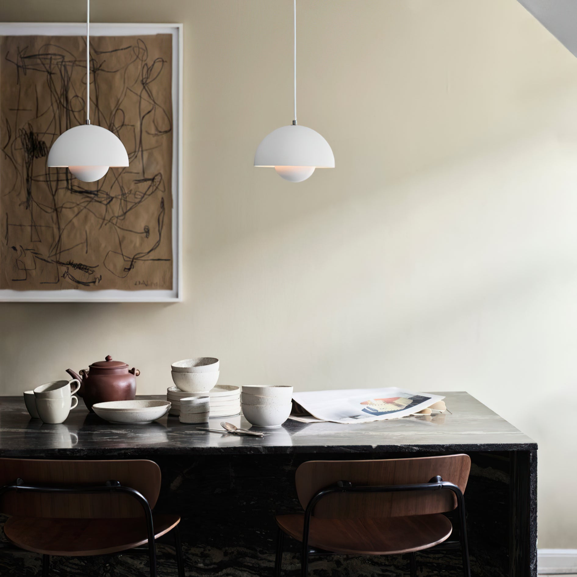 Flowerpot Colorful Pendant Lamp