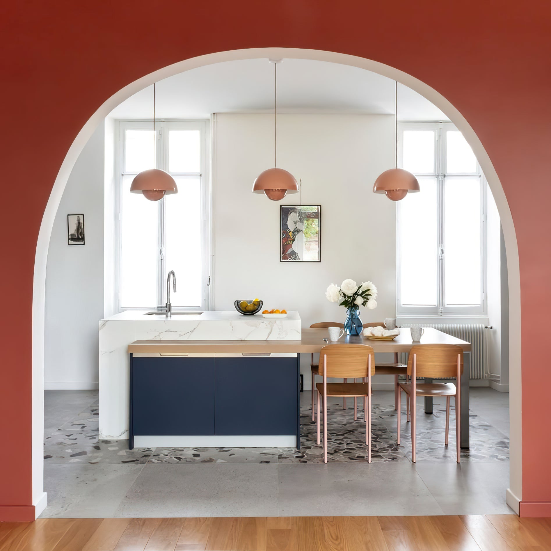 Flowerpot Colorful Pendant Lamp