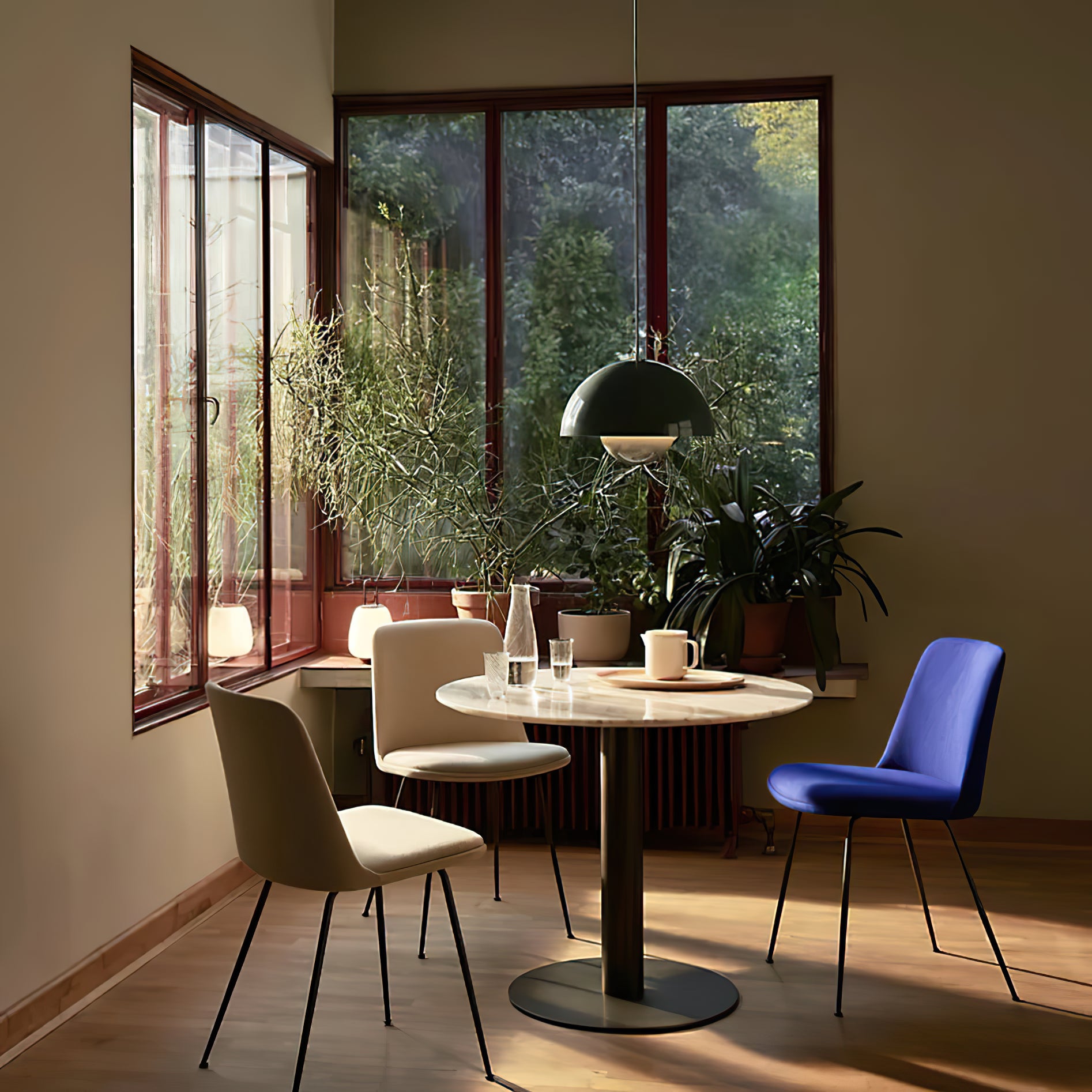 Flowerpot Colorful Pendant Lamp
