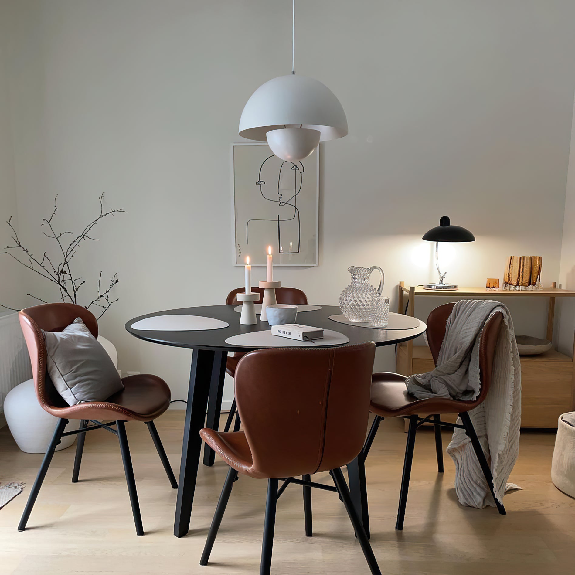 Flowerpot Colorful Pendant Lamp