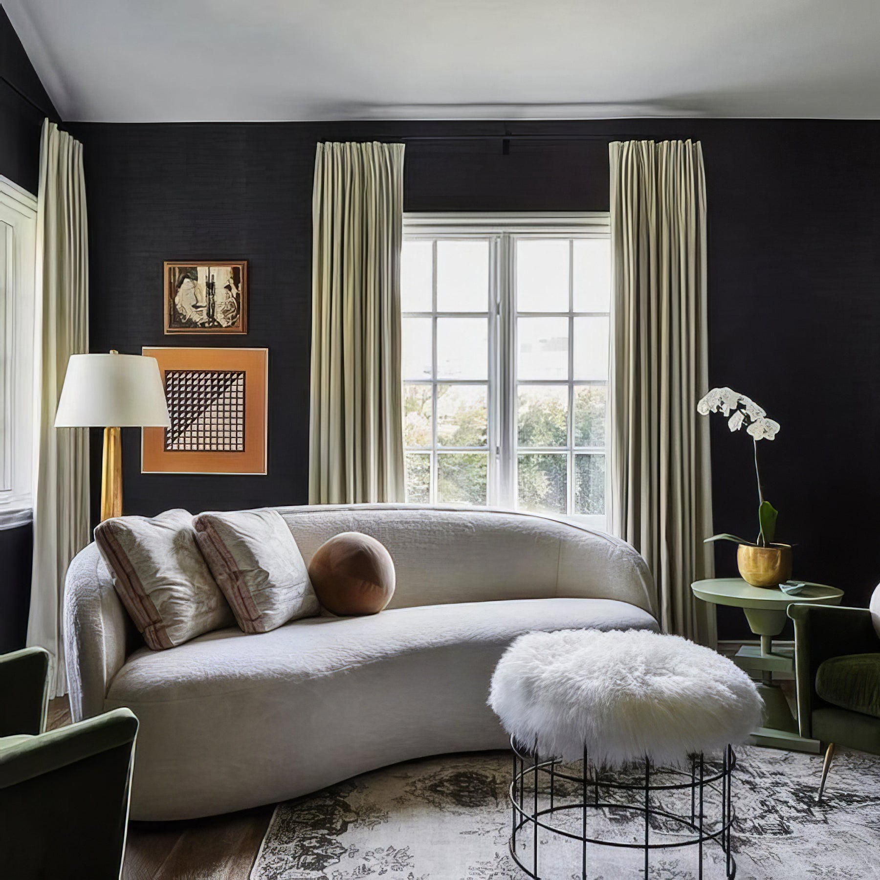 Fluted Spire Floor Lamp