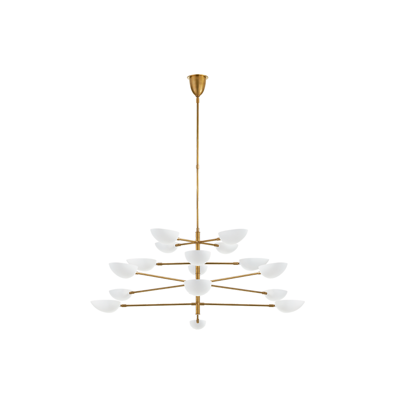 Oversized Four-Tier Chandelier