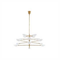 Oversized Four-Tier Chandelier