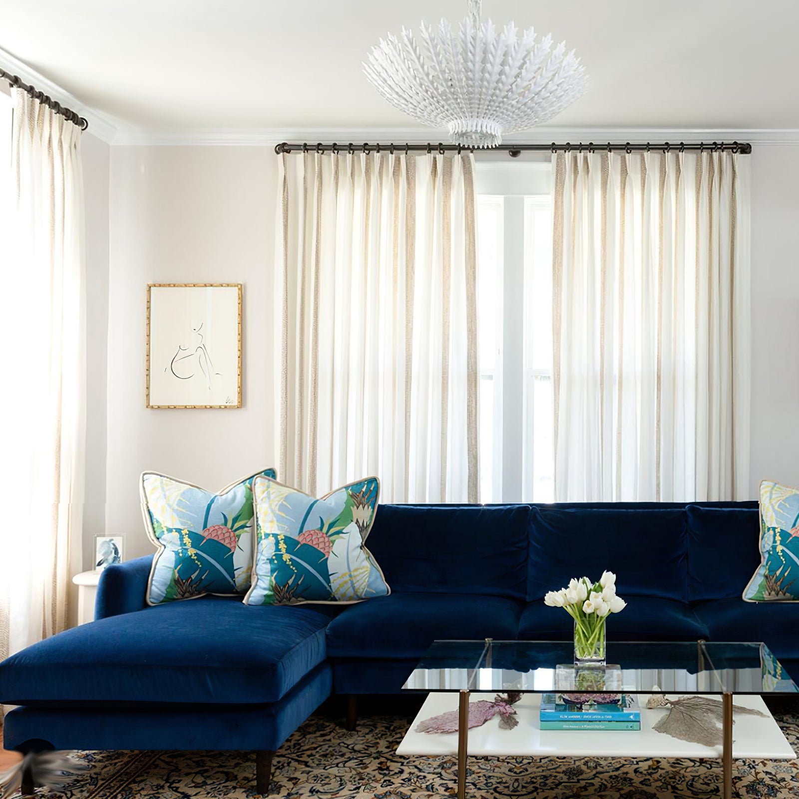 Hamptons Medium Art Chandelier