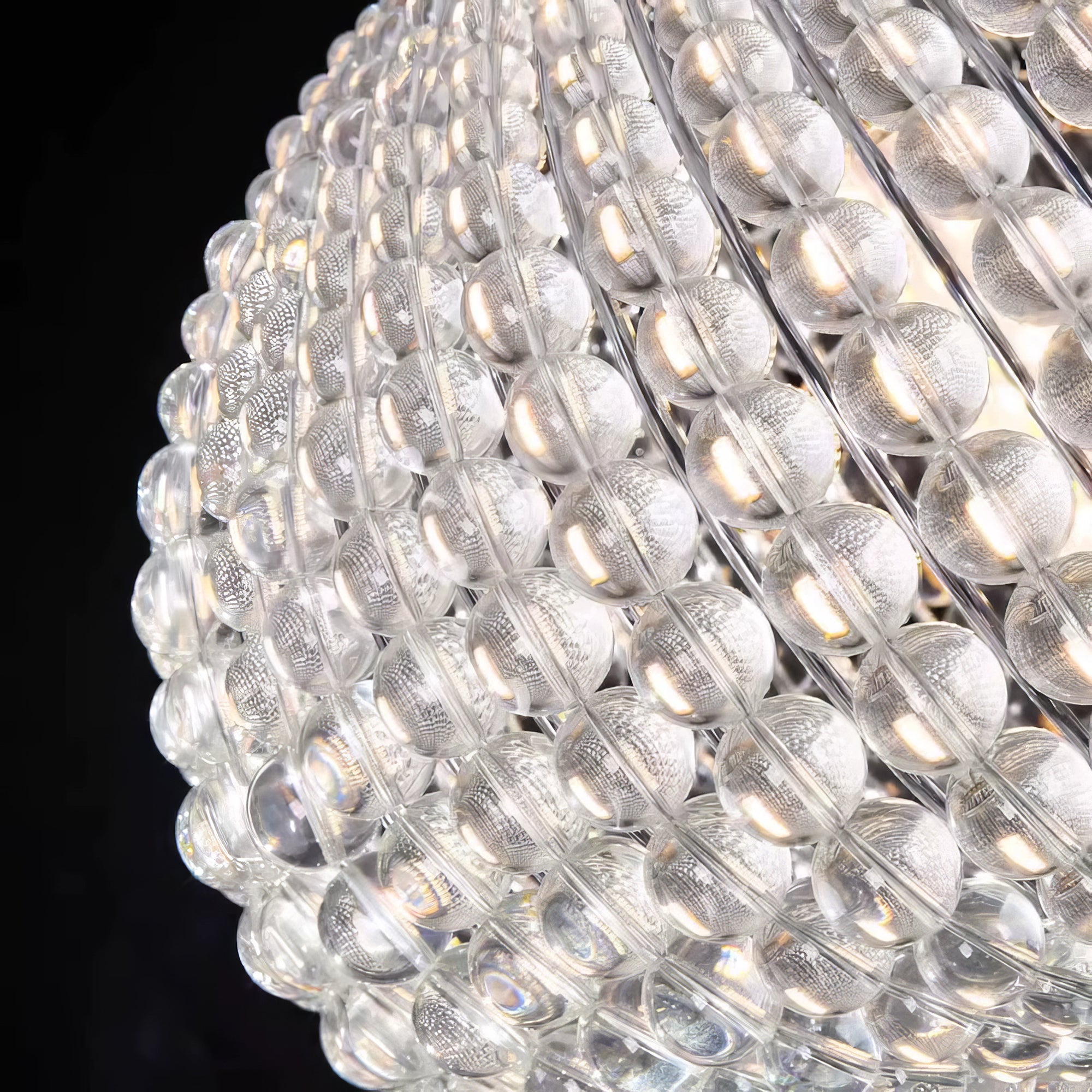 Jellyfish Art Deco Crystal Chandelier